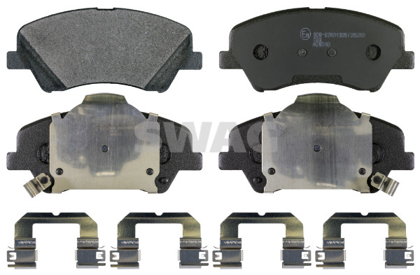 Brake Pad Set, disc brake - 33 10 6501 SWAG